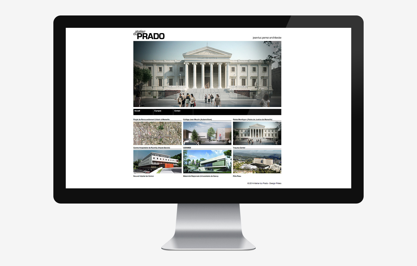 Atelier du Prado - Site Web