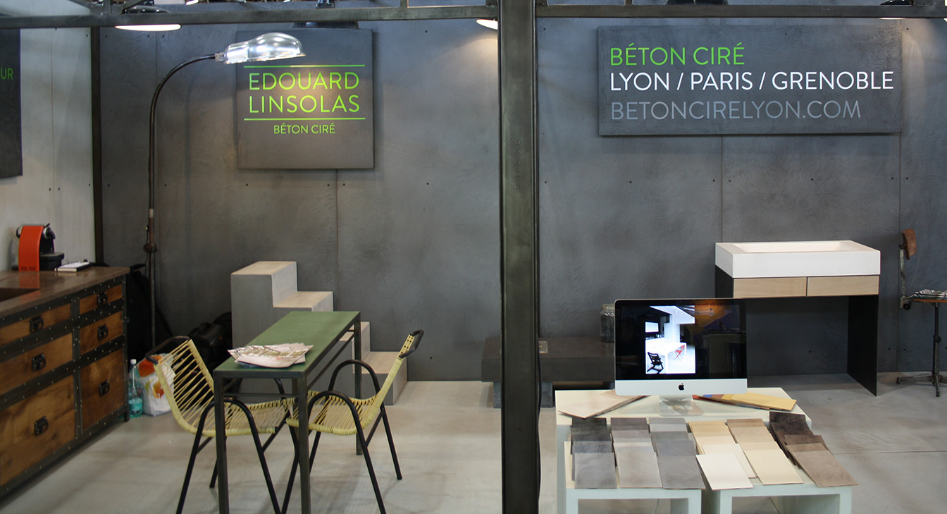 Béton Ciré Lyon - Foire de Lyon