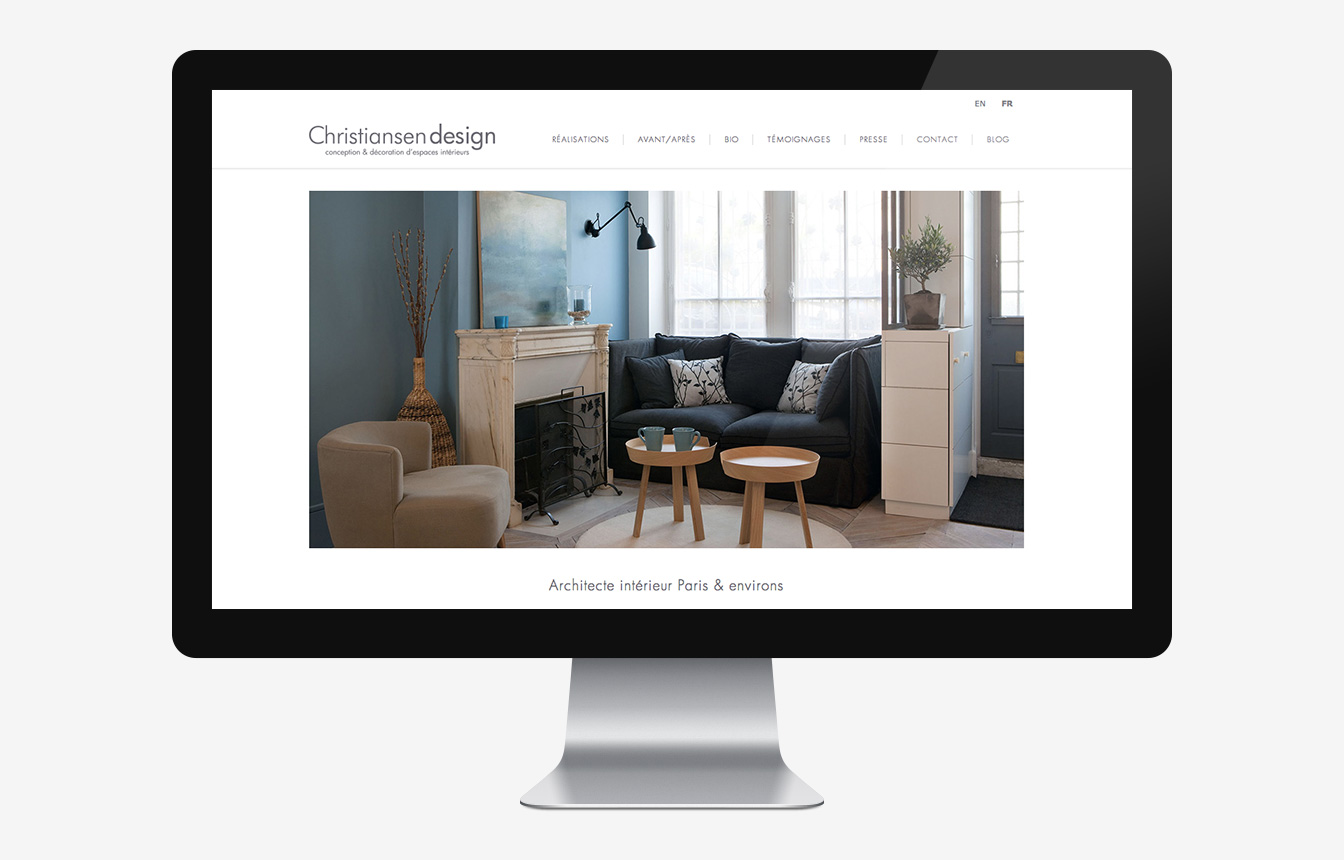 Christiansen design - Site web