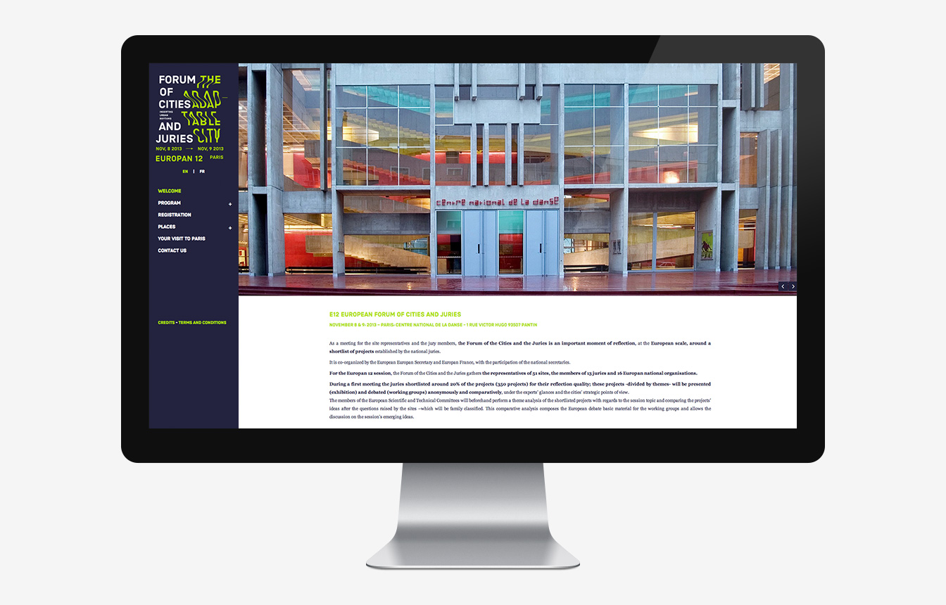Forum of Cities and Juries - Site Web